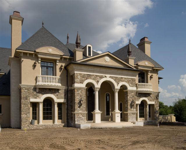 French Castle Home Design floor plans